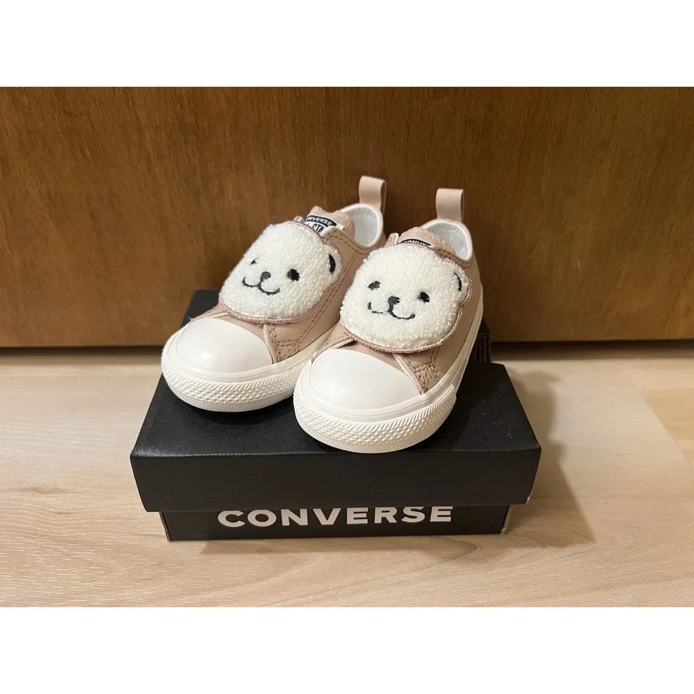 NIB Converse Chuck Taylor All‎ Star Toddler Sherpa Bear Shoes Size 6 New Unisex